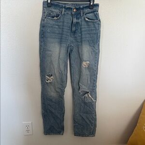 Arizona Jean Company Men's Relaxed Blue Ripped Jeans